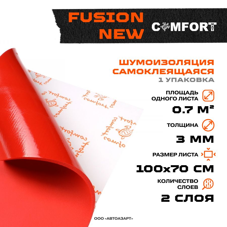 Шумоизоляция Fusion