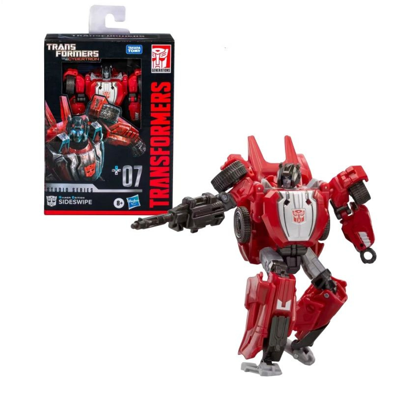 Игрушка Hasbro Трансформеры Studio Series Deluxe Transformers: War for Cybertron 07 Gamer Edition Sideswipe #1