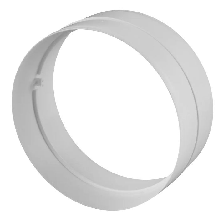 Соединитель для круглых воздуховодов Equation D150 мм пластик - купить ...