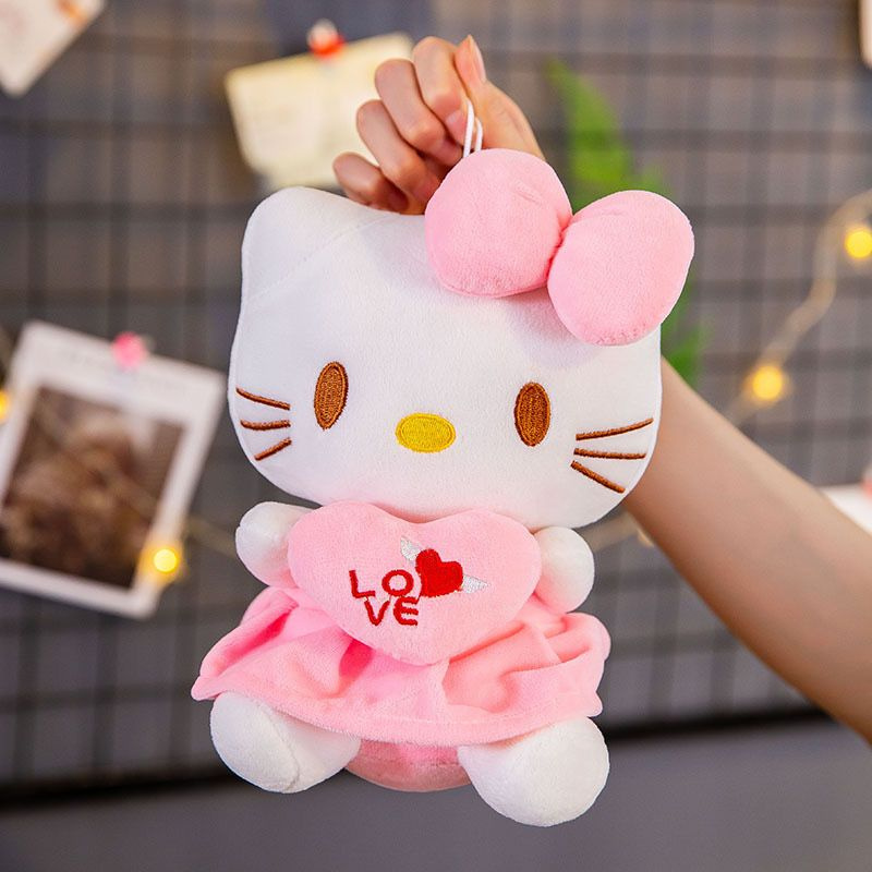 Мягкая игрушка Hello Kittyс сердечком "Love" 25 см #1