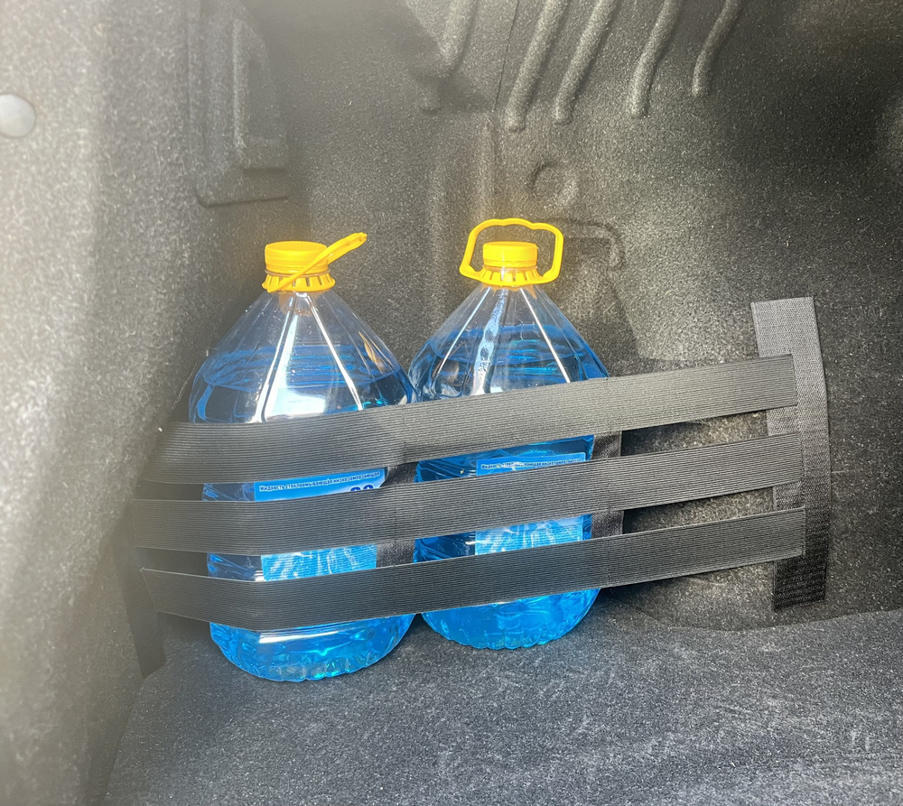 Карман резинка 50 мм на липучке, держатель для канистр, огнетушителя ...