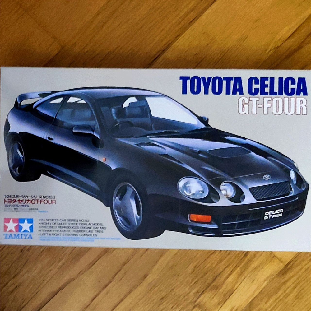 Сборная модель. Японский автомобиль Toyota Celica GT-Four, Tamiya TM 24133,  1/24 - купить с доставкой по выгодным ценам в интернет-магазине OZON  (1562279844)