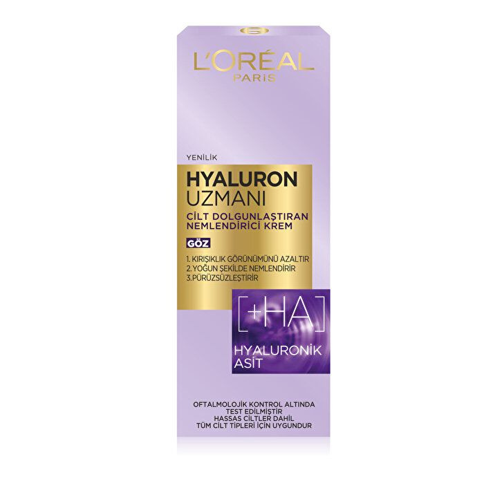 L'Oreal Paris Hyaluron Expert Skin Plumping Увлажняющий крем для глаз #1