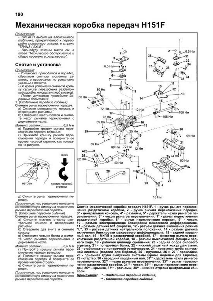 кпп расшифровка Книги по ремонту автомобилей