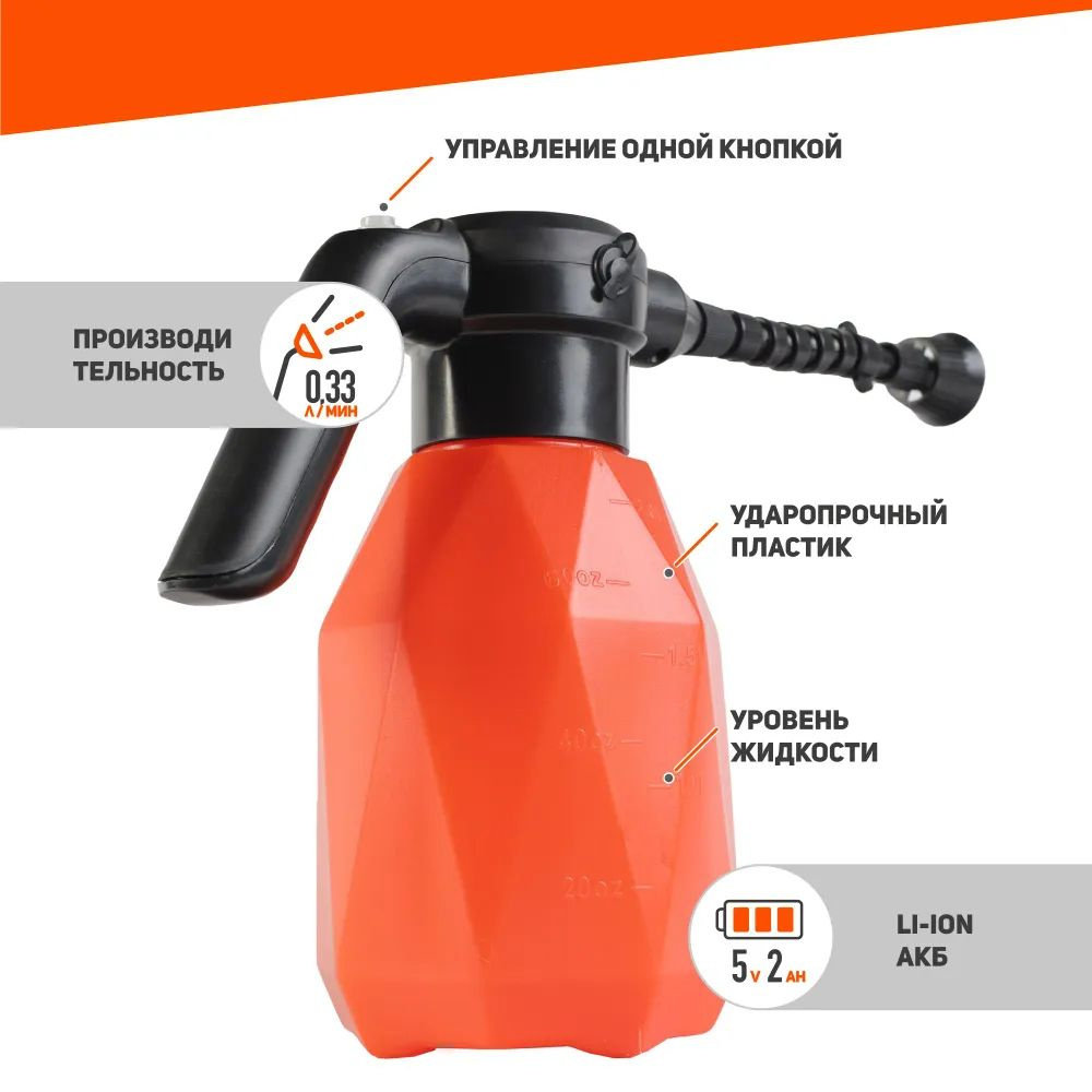 Опрыскиватель аккумуляторный Patriot PT-2000 Li (755302605) - купить по ...