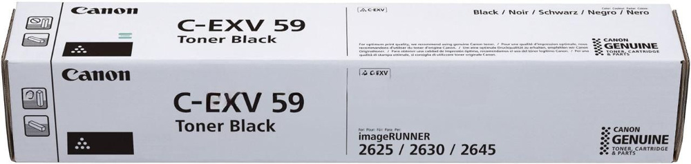 Тонер Canon C-EXV 59 black, 30000 стр., (3760C002) #1