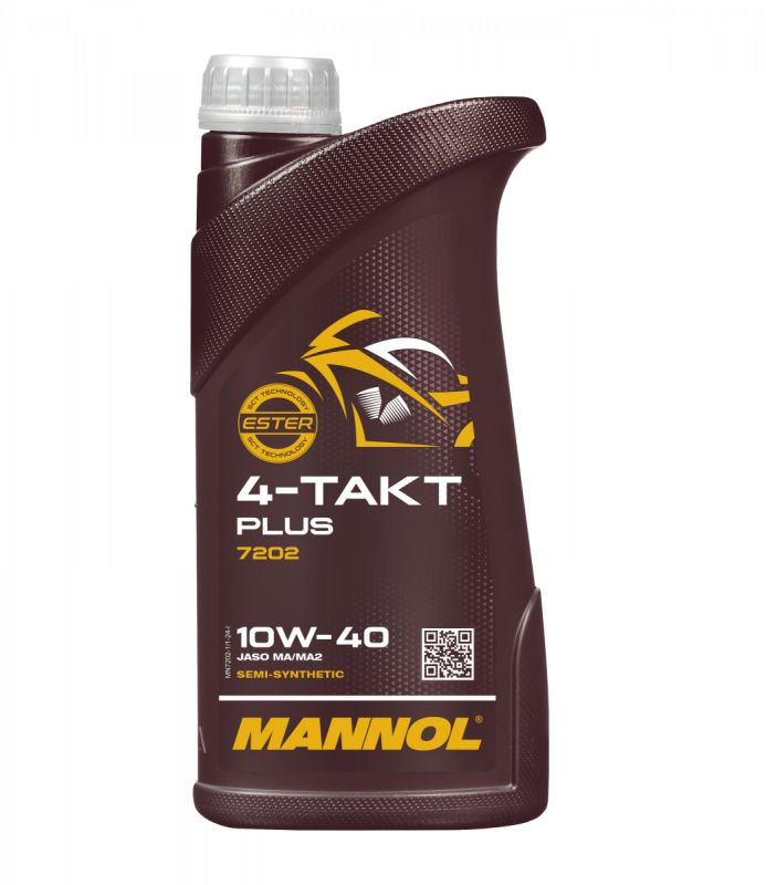 MANNOL 4-TAKT PLUS 10W-40 Масло моторное, Полусинтетическое, 1 л #1