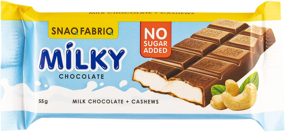 В заказе 1 штука: Шоколад без сахара Снэк фабрик молочно-ореховая паста Фитнес Фуд м/у, 55 г  #1
