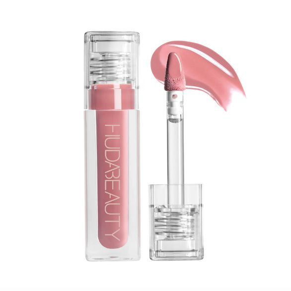 Huda Beauty Блеск для губ Faux Filler Extra Shine Lip Gloss, оттенок Sugar Baby #1