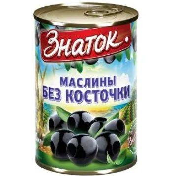 "ЗНАТОК" Маслины без косточки 280гр.*7шт. #1