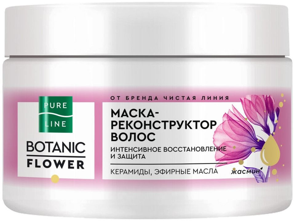 Маска-реконструктор для волос Чистая Линия Pure Line с керамидами ...