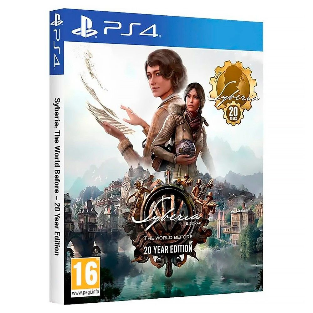 Игра Syberia: The World Before 20 Year Edition (PlayStation 4, Русская  версия)