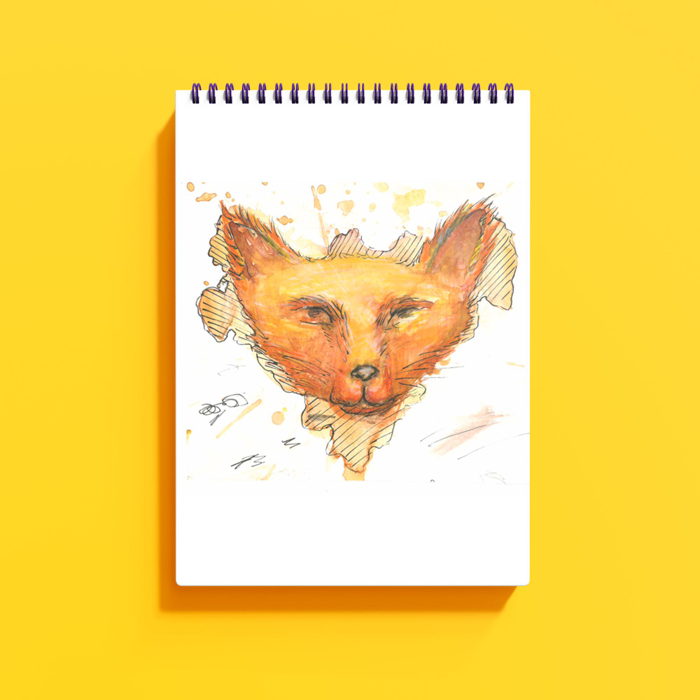 Сувенирный блокнот "Пес да лис" а5, 50 л - купить с доставкой по ...