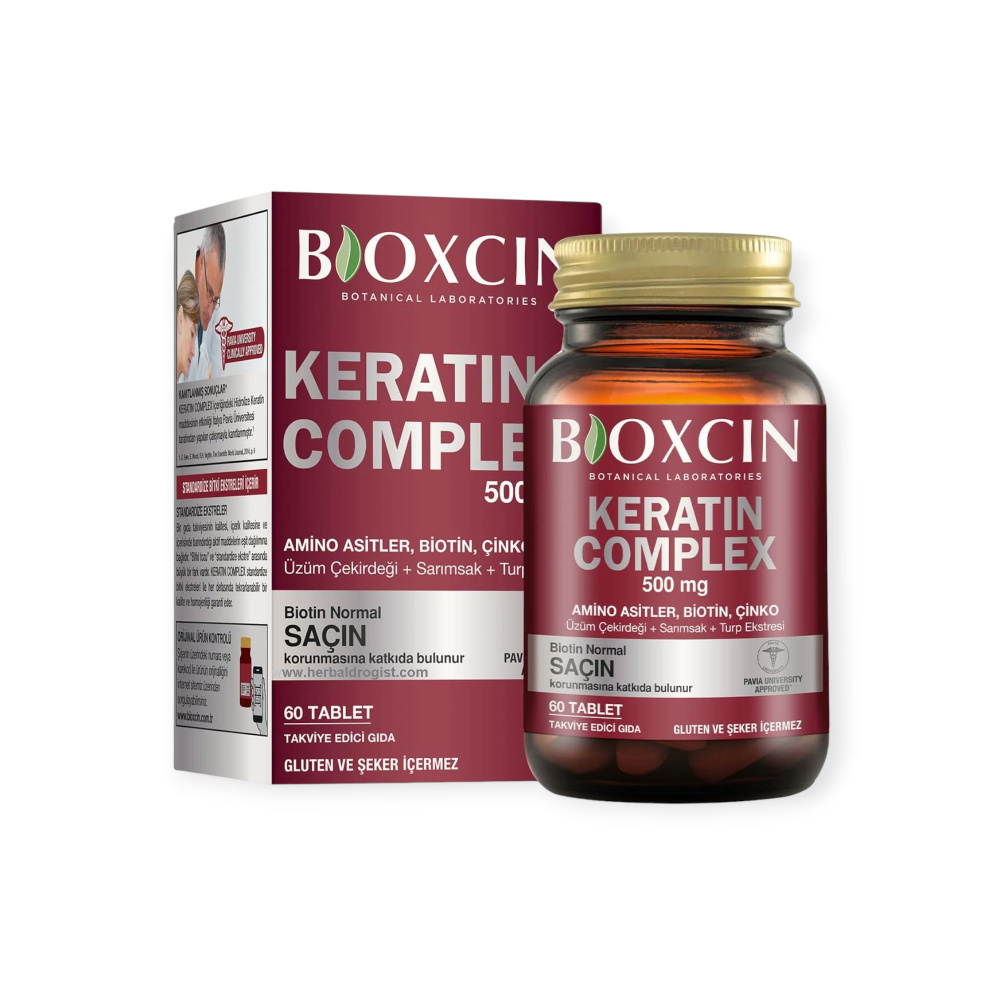 Bioxcin Кератиновый комплекс 500 мг 60 таблеток #1