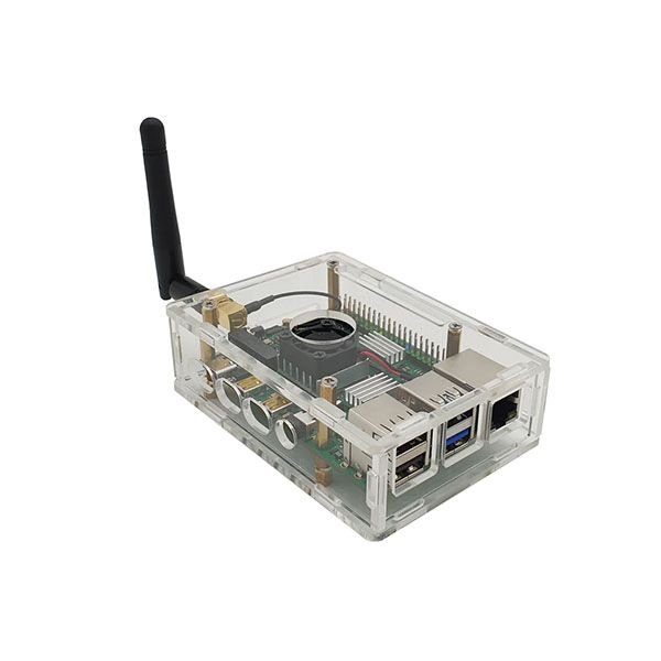 Rockpi Compute Module Корпус микрокомпьютера RADXA Прозрачный акриловый корпус для Rock Pi 4 ...