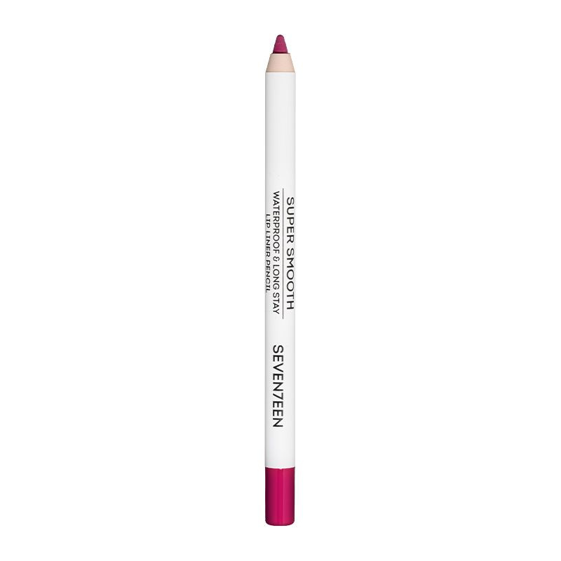 Seventeen Карандаш для губ водостойкий с витамином Е Super Smooth Waterproof Lip Liner, 09 фуксия, 1.2 #1