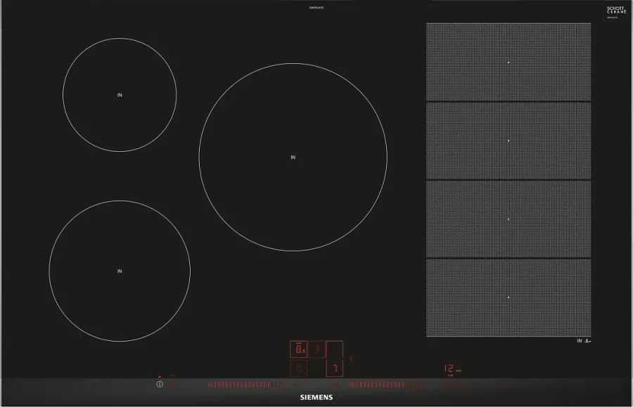 Варочная панель индукционная Siemens EX875LVC1E черный #1