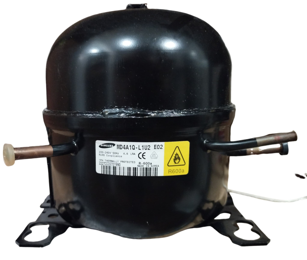Компрессор холодильника MD4A1Q-L1U E02 (R-600 ) для RL38, RL41, RL44 ...