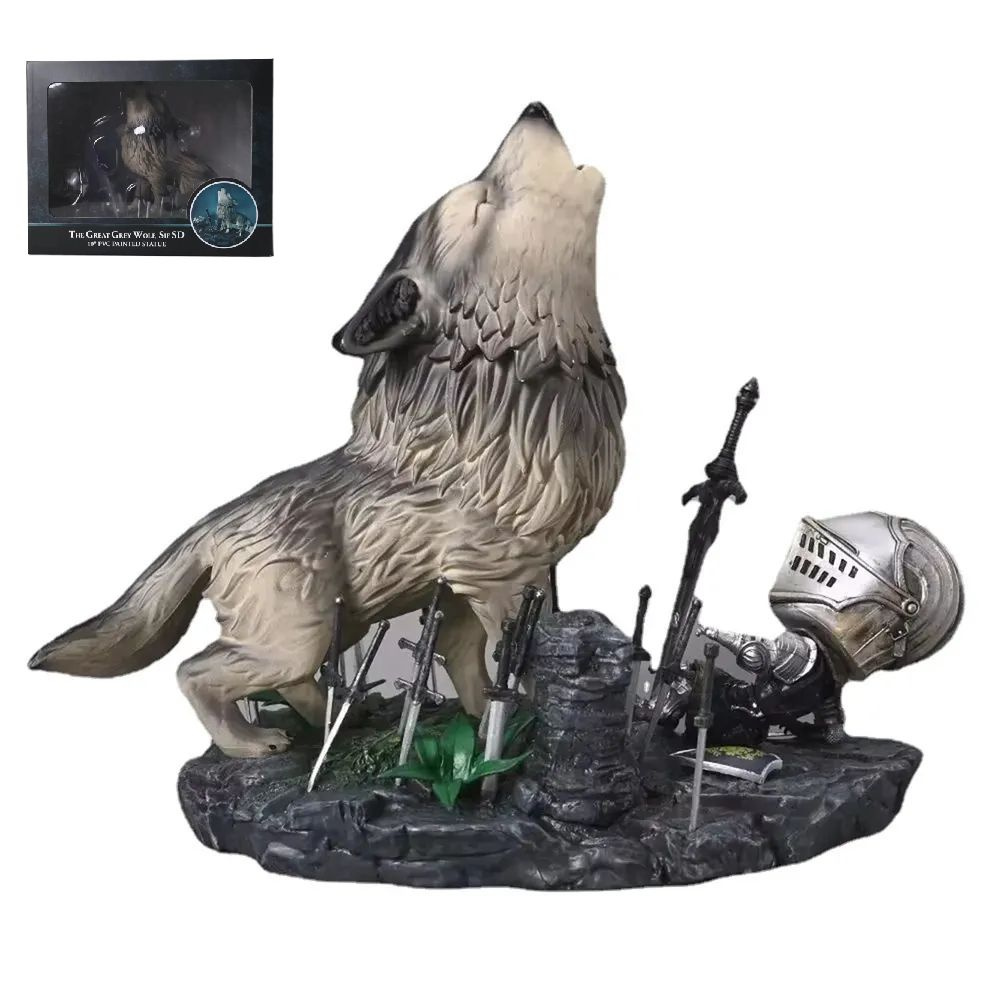 Dark Souls Great Grey Wolf Sif (Regular) (Licensed) Statue - First 4 Figures Studio [Pre-Order Closed]