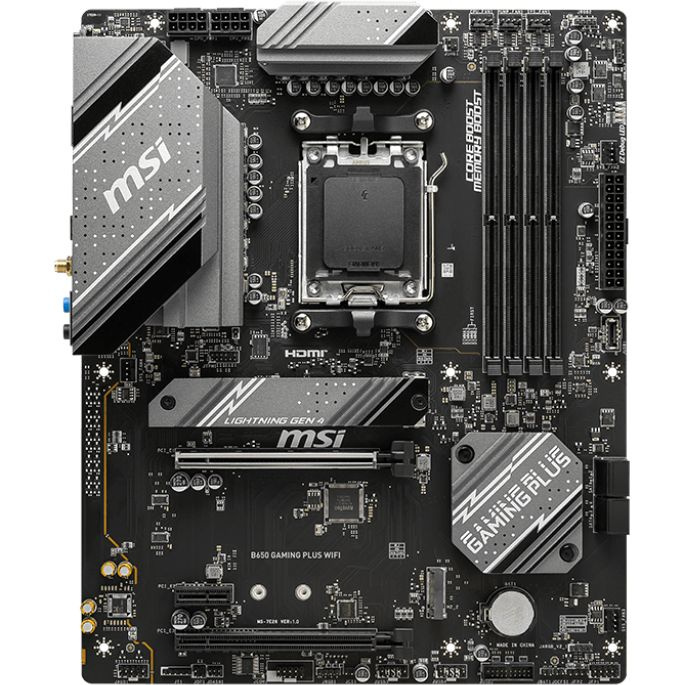 MSI B650 Gaming PLUS WiFi ジャンク品 Материнская плата MSI B650 GAMING PLUS WIFI (AM5, AMD B650, DDR5