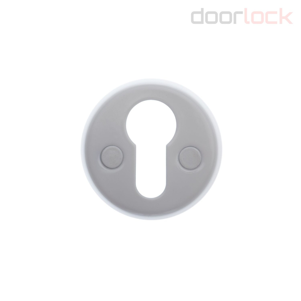 Накладка на цилиндровый замок DOORLOCK 016PZ FE/JVA (белая) #1