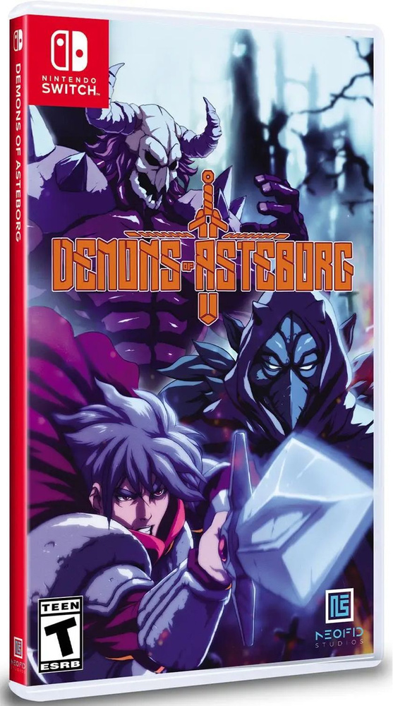 新品 DEMONS OF ASTEBORG switch 海外版パッケージ Игра Demons Of Asteborg (NSW) (Nintendo Switch, Английская версия