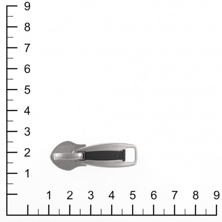 Бегунок для молнии тип 10 витая 13,3 Х никель 3028 10 шт #1