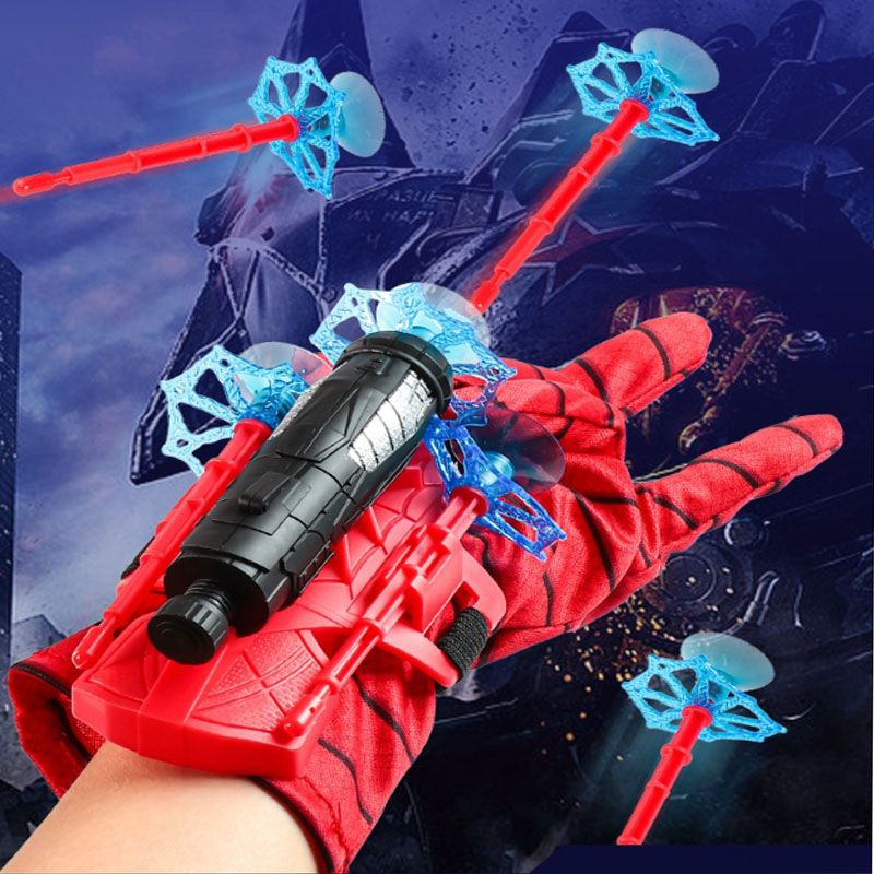 Перчатка Человек-Паук Spider-Man с паутиной Стреляющий бластер с ...