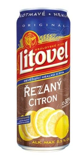 Пиво Litovel Rezany Citron Nealko, 6 шт по 0.5л #1