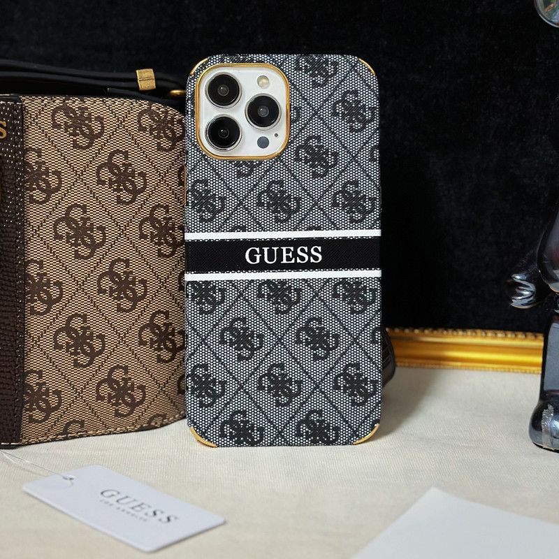 Ударопрочный и износостойкий чехол guess для IPhone 15 Pro #1