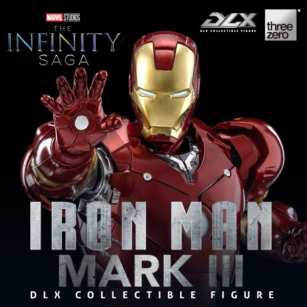 фигурки Threezero Marvel Studios: The Infinity Saga DLX Iron Man Mark 3 (17,5 см) #1