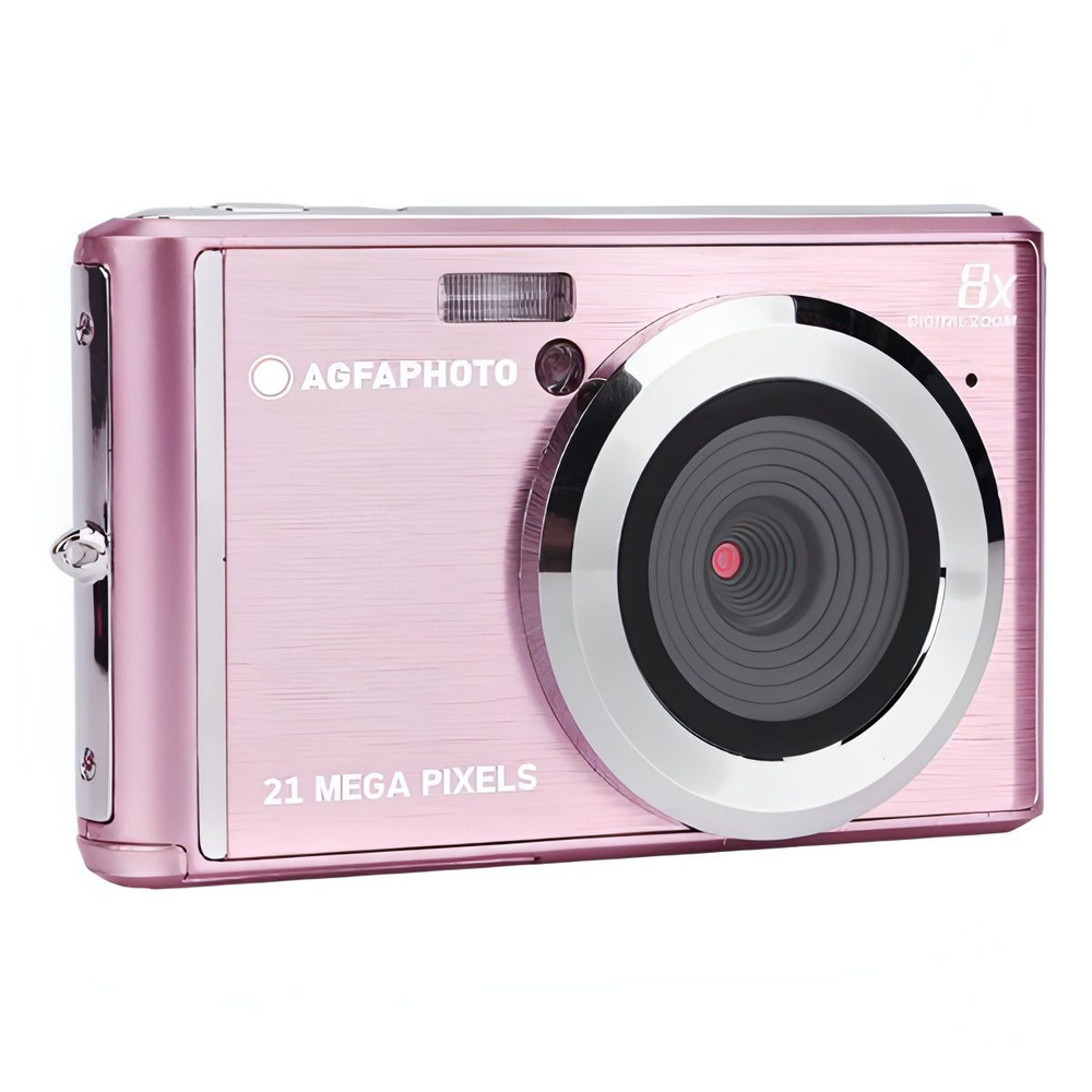 AgfaPhoto Компактный фотоаппарат Realishot DC5200 Pink, розовый #1