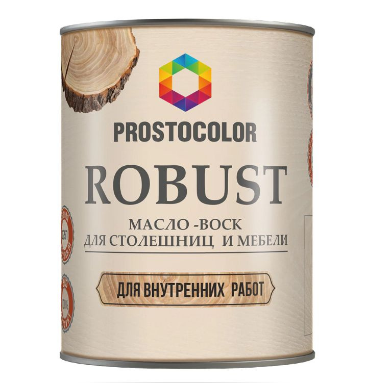 Масло-воск для столешниц и мебели PROSTOCOLOR Robust 0,75 л палисандр  #1