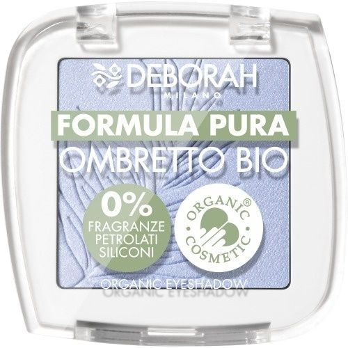 Тени для век DEBORAH Formula pura ombretto bio, тон 06 небесно-голубой, 2,5 г (MFV001023)  #1