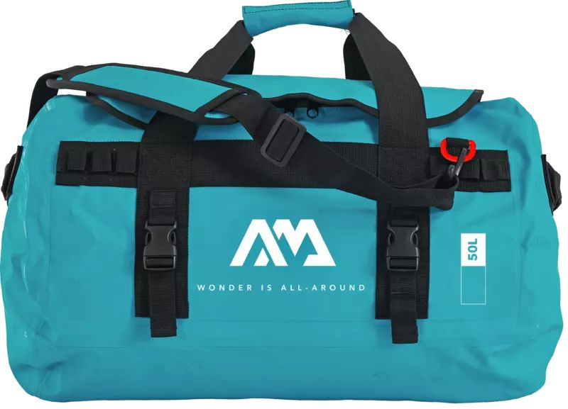 Гермомешок 50л Aqua Marina Duffle Bag Голубой S24 / Герморюкзак, водонепроницаемая сумка supboard  #1