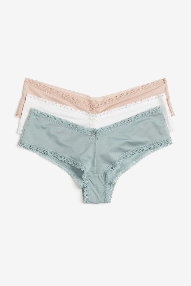 Комплект трусов хипстеры H&M Ladies Briefs, 3 шт #1