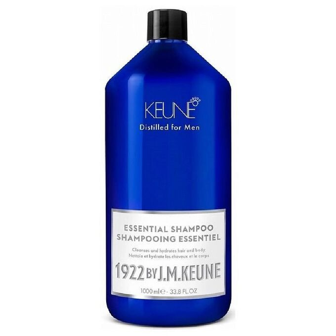 Keune 1922 By J.M. Keune Essential Shampoo - Универсальный шампунь для волос и тела 1000 мл  #1