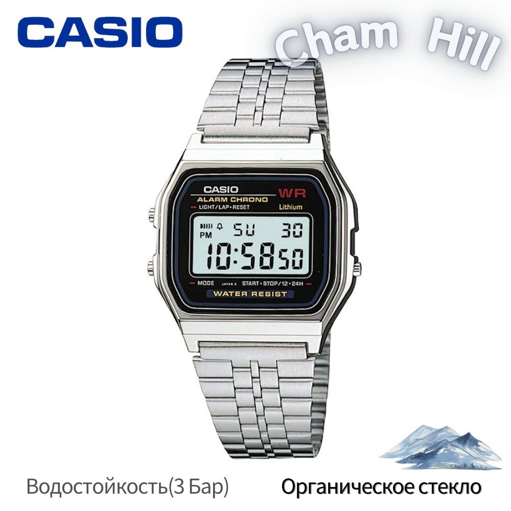 Casio Часы наручные Кварцевые YOUTH A159WA-1 #1