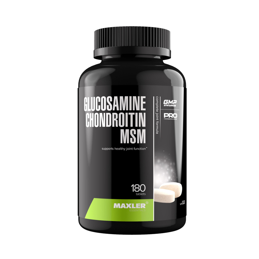 Глюкозамин Хондроитин MSM Maxler Glucosamine Chondroitin MSM 180шт ...