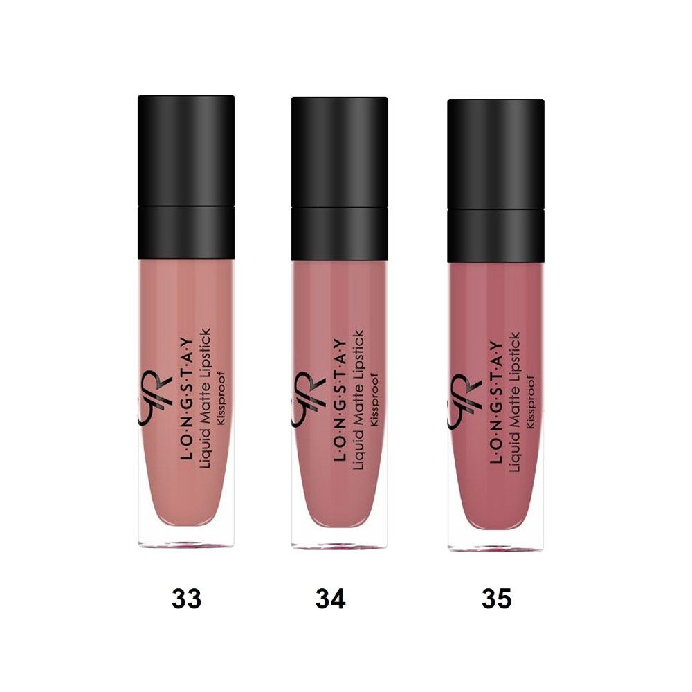 Golden Rose Помада жидкая для губ Longstay Liquid Matte Lipstic тон 34 #1