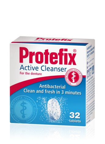 Protefix Очиститель зубных протезов 32 таблетки #1