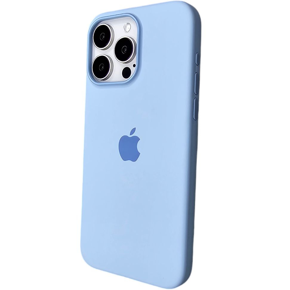 Silicone Case для Iphone 14 PRO MAX, Оригинальный Силиконовый Чехол с MagSafe, с анимацией (NFС), цвет #1