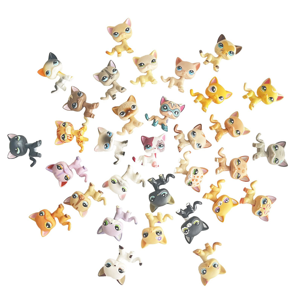 3 шт./компл LPS игрушки Littlest Pet Shop лпс стоечки стоячки,3 ...