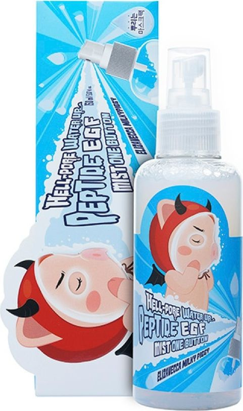 Elizavecca / Елизавекка Milky Piggy Hell-Pore Water Up Peptide EGF Mist One Button Мист для лица увлажняющий #1