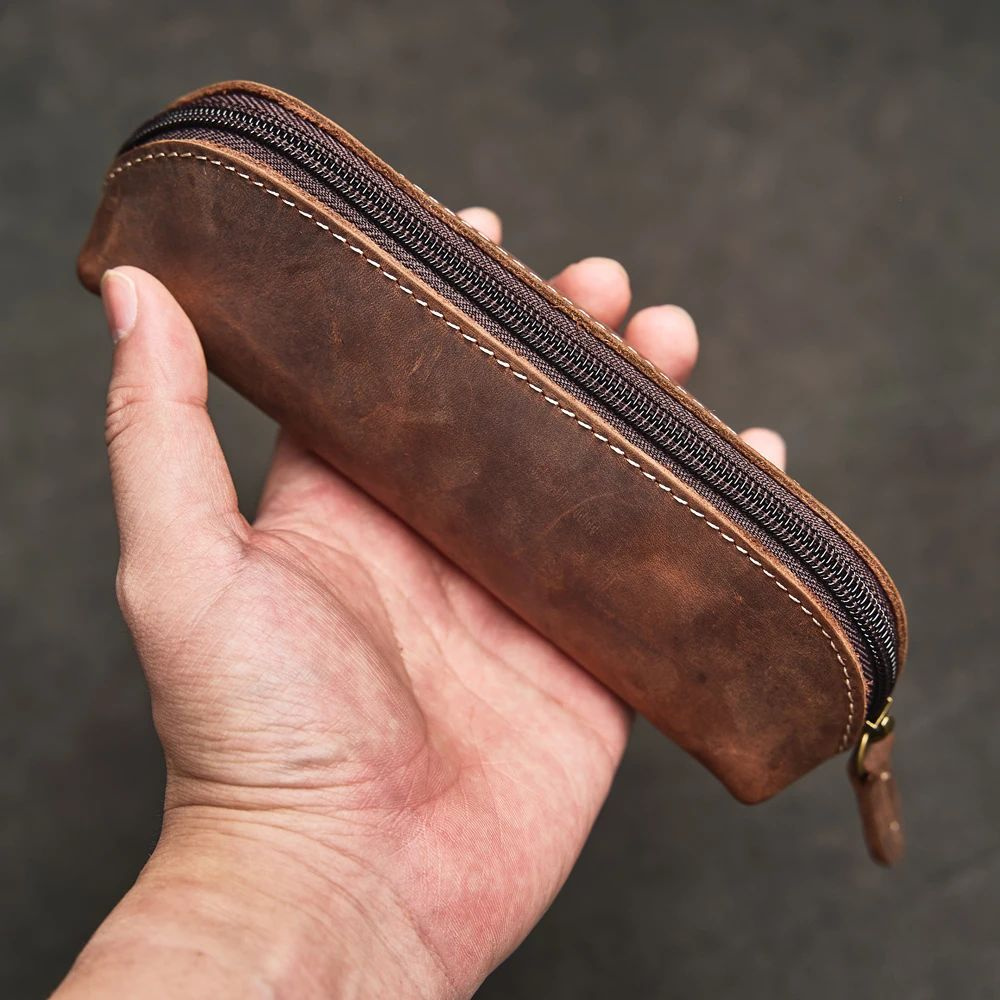 Пенал из натуральной кожи NASVA купить на OZON по низкой цене (2035757543)