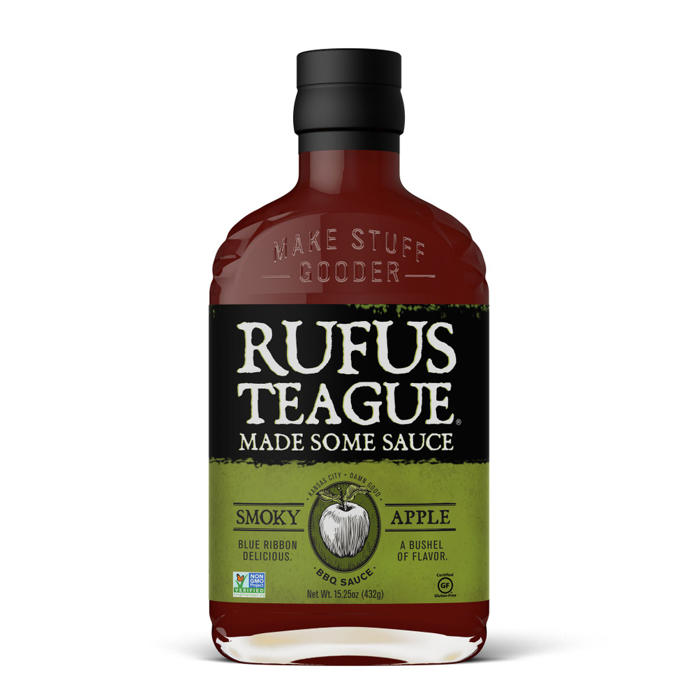 Соус на томатной основе Rufus Teague Smoky Apple BBQ 432гр, США #1