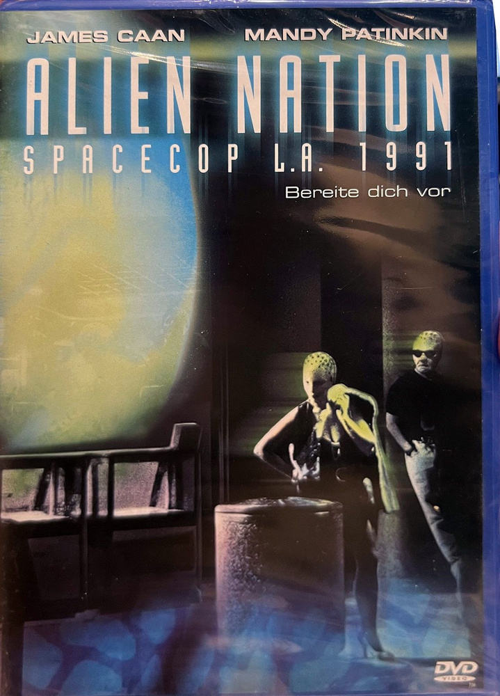 Alien Nation, Чужая нация, 1988, в гл. роли Джеймс Каан, DVD немецкое издание РУССКОГО ЯЗЫКА НЕТ  #1