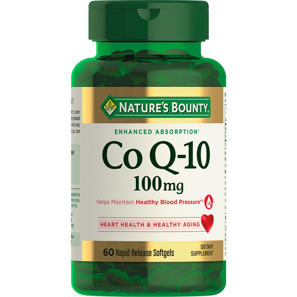 Natures Bounty Капсулы "Коэнзим Q-10 100 мг" ("Coenzyme Q-10 100 mg Softgels"), 60 шт.  #1