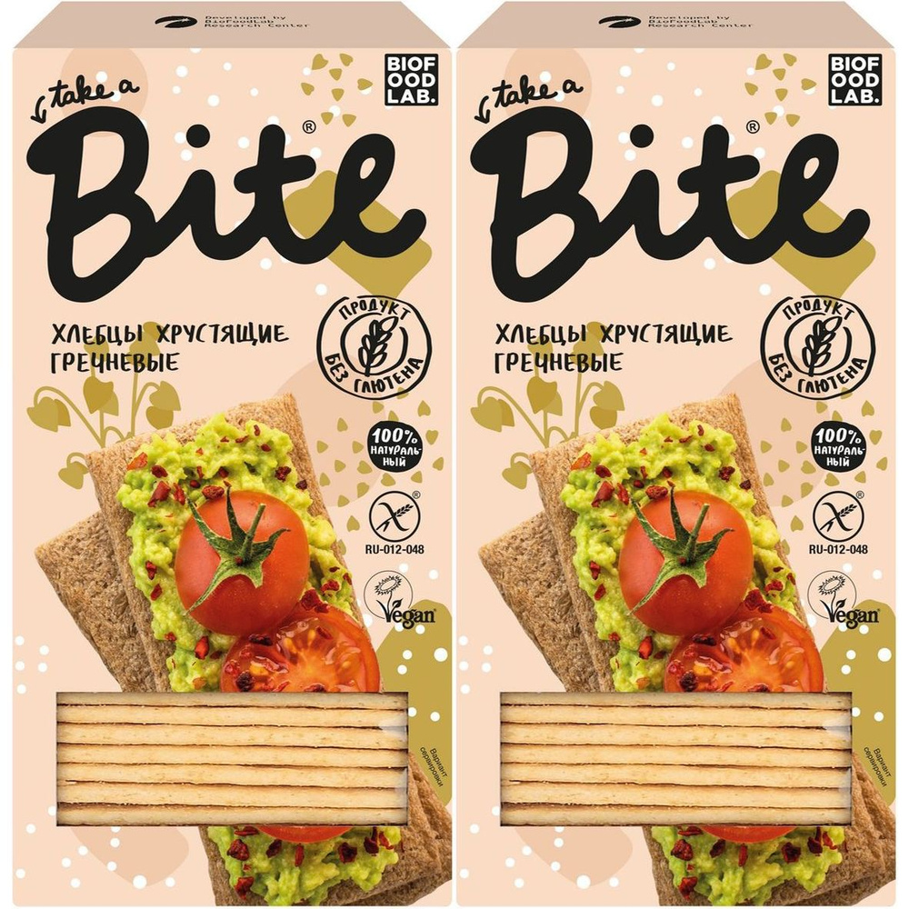 Хлебцы гречневые Take a Bite хрустящие 150 г, набор: 2 штуки #1