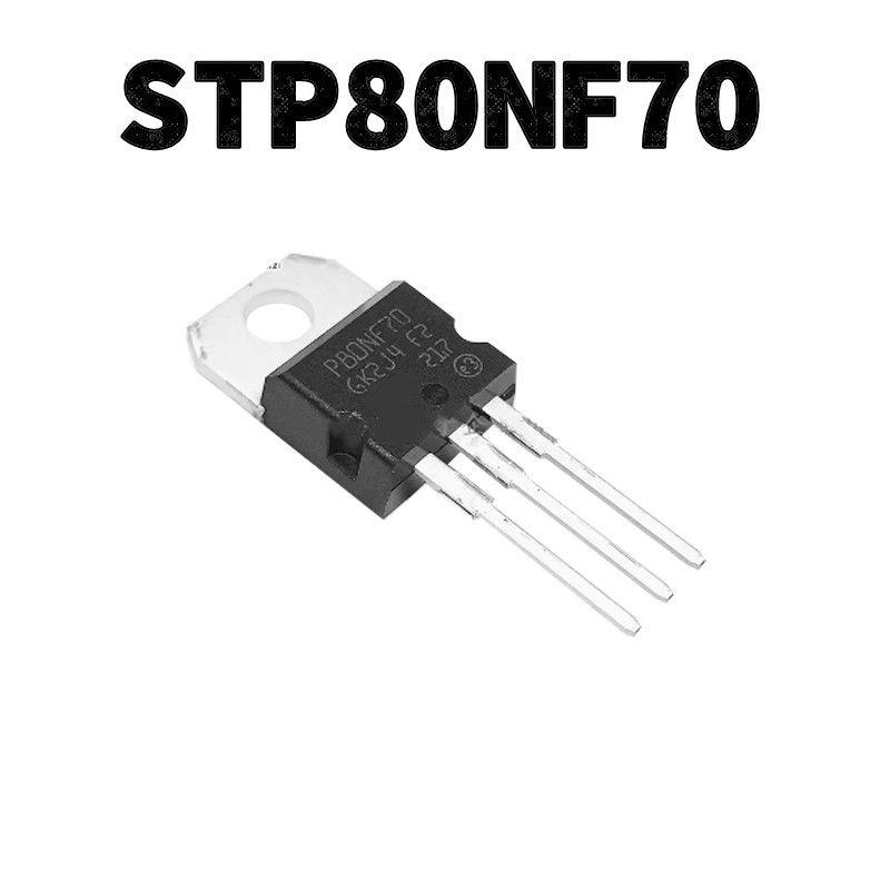 10шт STP80NF70 P80NF70 80NF70 TO-220 Трубка с полевым эффектом Совершенно новый оригинал  #1